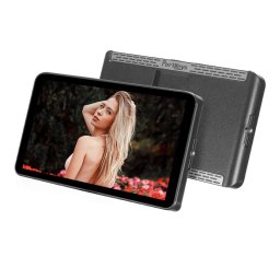Monitor profesional pentru camera foto Portkeys LH7P, Ecran 7", Touchscreen, 1000 nits, 9W, 10-bit (8+2 FRC), Negru