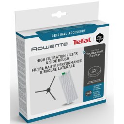 Kit filtru de inalta performanta si perii laterale Rowenta ZR185002, pentru aspirator robot Rowenta X-Plorer S75 & S75+ RR85xx