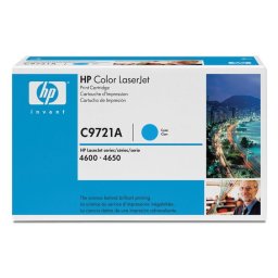 Cartus de toner original HP 641A, laser, 8000 de pagini, compatibil HP Color LaserJet 4600 si 4650, Cyan