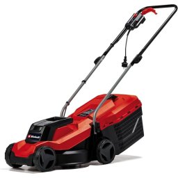 Masina de tuns gazon/iarba electrica Einhell GC-EM 1000/32, putere 1000 W, latime taiere 32 cm, inaltime de taiere 30 - 70 mm, 3 trepte de taiere, sac colector 30 L, maner pliabil