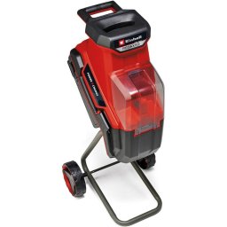 Tocator crengi si resturi vegetale pe acumulator Einhell REDAXXO 36/25 SOLO Power X-Change, 36 V, grosime maxima a ramurilor 25 mm, 3 lame reversibile din otel, sac de colectare de 55 l, maner de transport, fara acumulator/incarcator