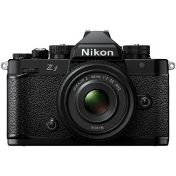 Aparat foto Mirrorless Nikon Z f Body, Full-Frame, 24.5 MP, 4K + Obiectiv 40mm f/2 SE, Negru