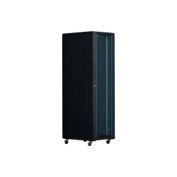 Cabinet metalic Xcab Xcab-37U60100S 37U, Stand alone, 600 x 1000, Glass door, Negru