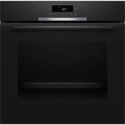 Cuptor incorporabil Bosch Serie 4 HQG572EB3, electric, capacitate 71 L, 3600 W, 8 functii, Negru