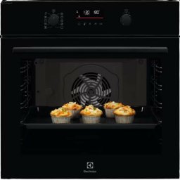 Cuptor incorporabil electric combinat cu abur, Electrolux EOD6F77WZ SteamBake 600, gatire cu abur, 72 L, clasa A+, Wi-Fi, Negru