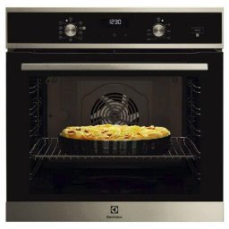 Cuptor incorporabil Electrolux EOD5F71X, electric, SteamBake, 2990 W, capacitate 72 l, Clasa A, Gri / Inox