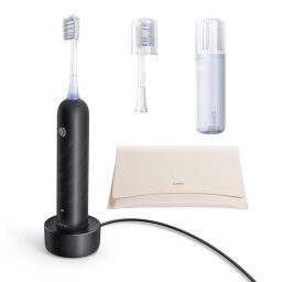 Periuta de dinti electrica Mova Fresh Pro ATB15AB, 10 viteze, 69000 oscilatii/minut, 39600 pulsatii/minut, Bluetooth, Negru