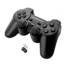 Gamepad wireless, Esperanza, Compatibil PS3, PC, Negru