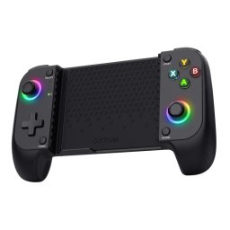 Controler mobil wireless Trust Mylox GXT 735 pentru iOS, Android, PS5, Xbox si PC cu iluminare RGB, Negru