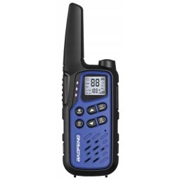 Set 2 Walkie-talkie si accesorii, Baofeng BF-T25, Albastru inchis-Negru