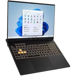 Laptop Asus TUF Gaming F16 FX608JH-I5165W, Intel Core i5-13450HX, 16 inch, RAM 16 GB, SSD 512 GB, GeForce RTX 5050 Laptop GPU, Windows 11, Negru