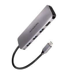 Hub USB AXAGON HMC-HCR3A, Cablu USB-C