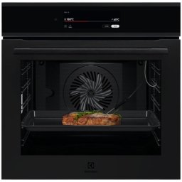 Cuptor incorporabil Electrolux EOE9P3ST, 71 l, Conectivitate WI-FI, 103 programe, TFT Activ (Supex8), Autocuratare pirolitica, Grill, Ghidaj telescopic pe 1 nivel, Convectie, Clasa energetica A++, Negru mat