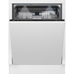 Masina de spalat vase incorporabila Beko BDIN38542P, 15 seturi, 8 programe, 60 cm, Clasa C, AutoGlassShield