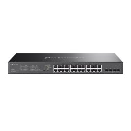 Switch TP-LINK OMADA SG2428LP, 28 porturi Rj45, 16 porturi PoE+, 150 W, 4 porturi SFP+, Management