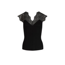 Morgan Top 'DENA' negru