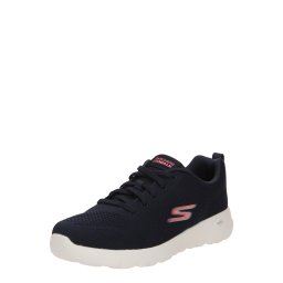 SKECHERS Sneaker low 'GO WALK JOY - VIOLET' albastru noapte / gri / roz