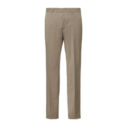 s.Oliver BLACK LABEL Pantaloni cu dungă maro deschis