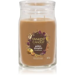 Yankee Candle Golden Pumpkin lumânare parfumată Signature 567 g