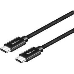 Cablu USB-C – USB-C 60W 2m – Aluminiu Rezistent