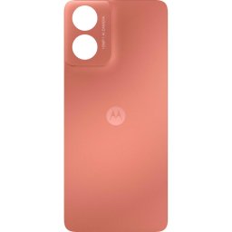Piese si componente Capac Baterie Motorola Moto G04, Portocaliu (Sunrise Orange), Service Pack 5S58C23913