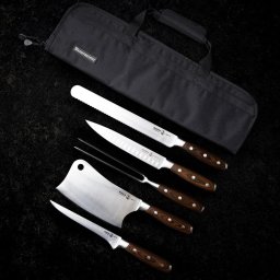 SET 5 CUȚITE BBQ CU HUSA, AVANTA, MESSERMEISTER