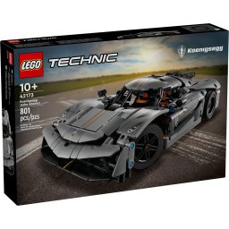 Lego Technic 42173 - Hipermasina Koenigsegg Jesko Absolut gri