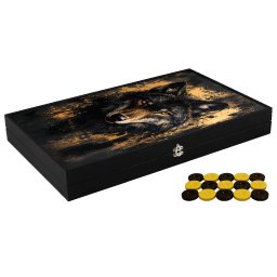 Joc de Table Backgammon Wolf Edition