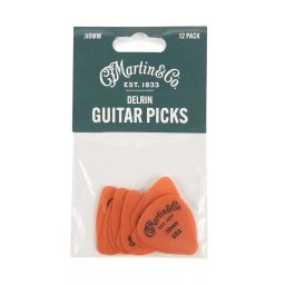 Martin and Co Delrin Picks 60mm Orange