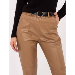 Pantaloni de culoare uni pentru femei