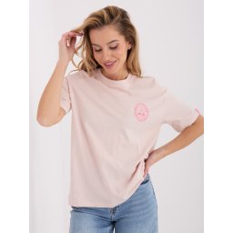 Tricou roz deschis pentru femei