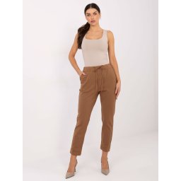 Pantaloni simpli de cămilă