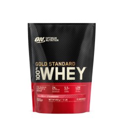 Optimum Nutrition 100% Whey Gold Standard 450 g căpșuni