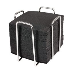 Suport servetele inox bar, 11.8x11.8x9.5 cm