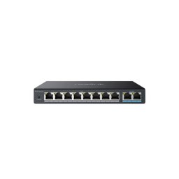 Switch Switch 8 porturi PoE+ Reolink RLA-PS1, 120W, 2 porturi uplink gigabit, cu administrare