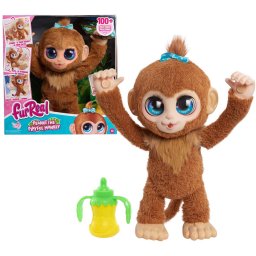 Just Play furReal Peanut Walking Monkey with Motion and Sound Function, Soft Toy