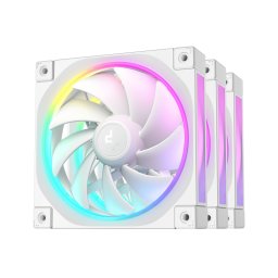 Kit ventilatoare FL12 ARGB LED 120 mm 3 bucati Alb