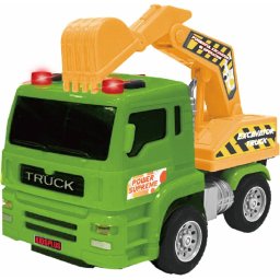 EXCAVATOR L&S FRICTIUNE 1/24,15CM,VER.