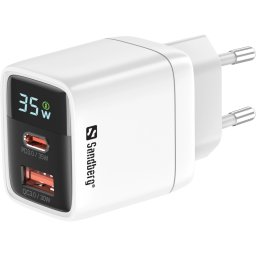Sandberg 441-52 încărcătoare pentru dispozitive mobile Universală Alb AC Încărcare rapidă De interior