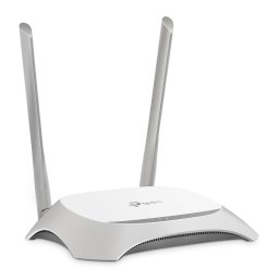 TP-Link TL-WR840N router wireless Fast Ethernet Bandă unică (2.4 GHz) Gri, Alb