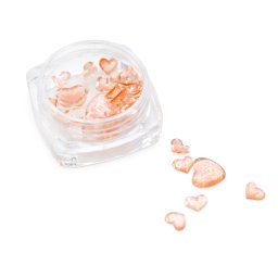 Figurine 3D volumetrice pentru manichiură, set, D9, orange
