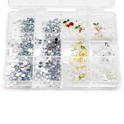 Figurine 3D volumetrice pentru manichiură, set ZSHZ-959