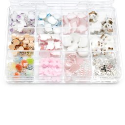 Figurine 3D volumetrice pentru manichiură, set D7