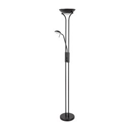 Brilagi - Lampă de podea dimabilă SCARLETT 1xR7s/230W/230V + 1xG9/40W, neagră