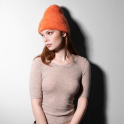 Kangol, Caciula faux fur, Portocaliu