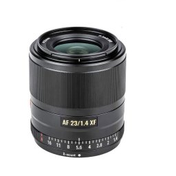 Obiectiv Auto Viltrox STM, 23mm, F1.4, pentru Canon EOS-M mount, Negru