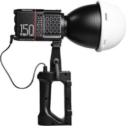 ​Kit Lampa Video LED COB, 150W, Bicolor Smart Yongnu,o YN150Li, Mini Bowens, 2700K, 6500K, Negru