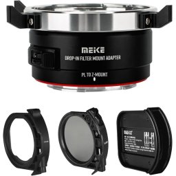 Adaptor montura Meike MK-PLTZ-C de la Arri PL la Nikon Z, cu filtre drop-in