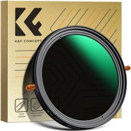 Filtru 2 in 1 K&F Concept ND2-ND32 and CPL 2 Lens Filter for Nano-Dazzle Series 37mm
