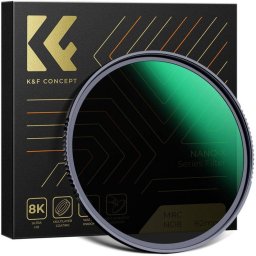 Filtru K&F Concept ND8 Lens Filter Ultra Slim Frame Nano-X Series 82mm
